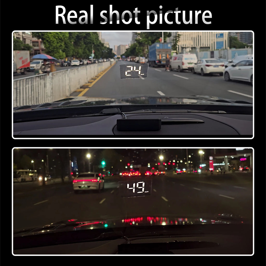 M2 GPS for HUD Car Auto Digital Speedometer Accessories Head-Up Display Auto Electronics Projector Display White Green Light LED